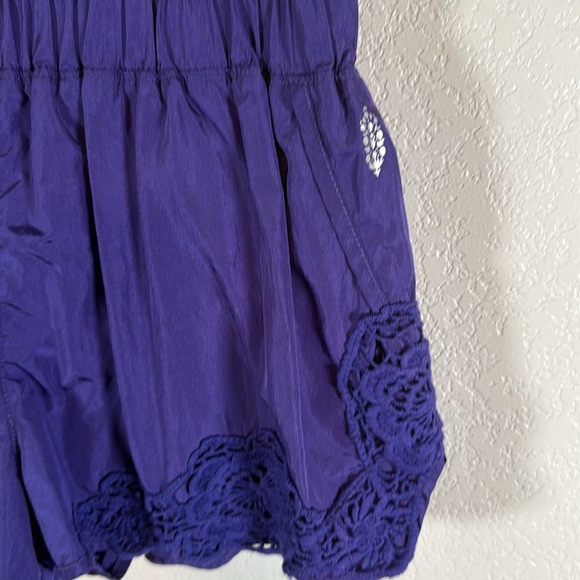 FP Movement Purple Way Home Activewear Shorts With Liner Size XL - Picture 3 of 8